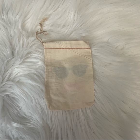 I regret nothing canvas sunglasses pouch - Picture 2 of 2